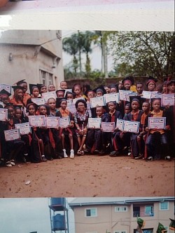 Our Basic six B graduands