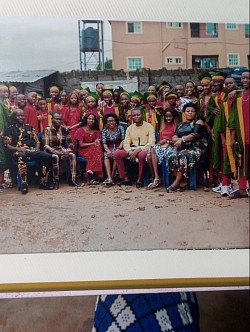 Our able staff and graduands